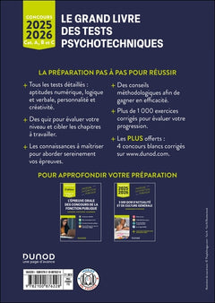 Le Grand Livre des tests psychotechniques