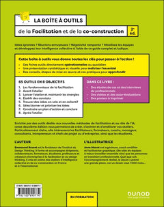 La boîte à outils de la Facilitation et de la co-construction: 65 outils clés en main + 3 vidéos d'approfondissement + 3 supports à imprimer