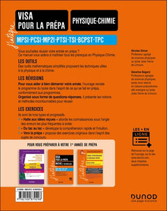 Physique-Chimie, Visa pour la prépa