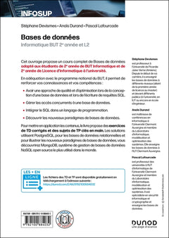 Bases de données - Informatique BUT 2e année et L2