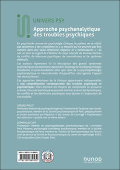 Approche psychanalytique des troubles psychiques - 2e éd.