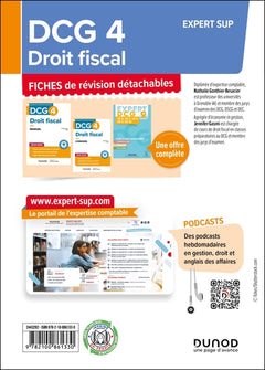 DCG 4 - Droit fiscal - Fiches 2024-2025