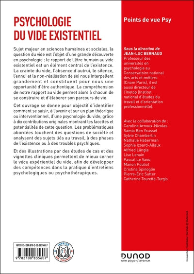 Psychologie du vide existentiel