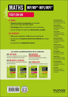 Maths Tout-en-un MP/MP*-MPI/MPI* - 7e éd.