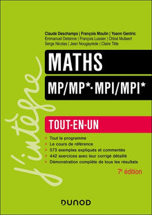 Maths Tout-en-un MP/MP*-MPI/MPI* - 7e éd.