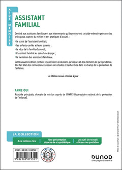 Aide-mémoire - Assistant familial