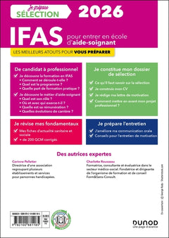 Sélection IFAS 2026 pour entrer en école d'aide-soignant