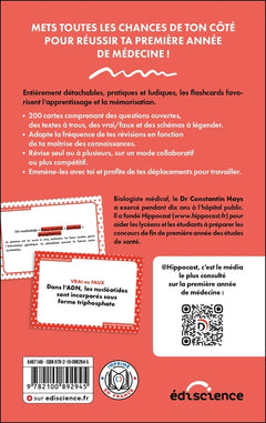 PASS & LAS Biologie moléculaire - Révisez en 200 flashcards !