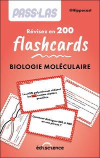 PASS & LAS Biologie moléculaire - Révisez en 200 flashcards !