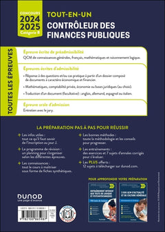 Concours Contrôleur des finances publiques - 2024-2025: Tout-en-un