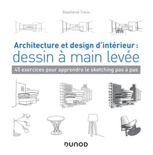 Architecture et design d'intérieur : dessin à main levée