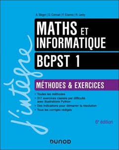 Maths et Informatique Méthodes et Exercices BCPST 1