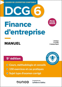 DCG 6 - Finance d'entreprise