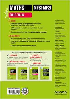 Maths MPSI-MP2I Tout-en-un