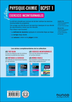 Physique-Chimie Exercices incontournables BCPST 1