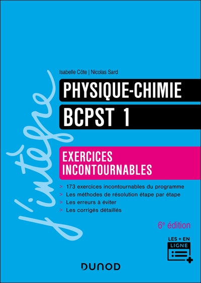 Physique-Chimie Exercices incontournables BCPST 1