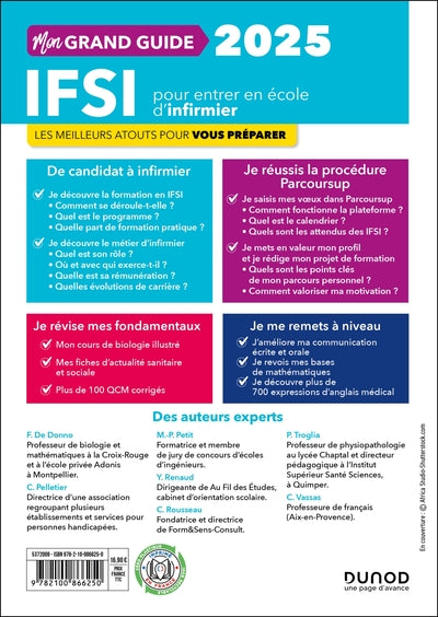 Mon grand guide IFSI 2025 pour entrer en école d'infirmier