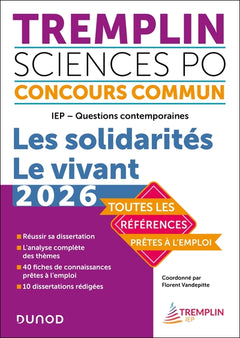 Tremplin Concours IEP Questions contemporaines 2026