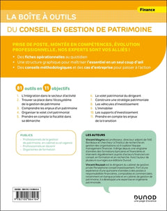 La boîte à outils du conseil en gestion de patrimoine