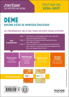 DEME - Diplôme d'État de Moniteur Éducateur - 2026-2027