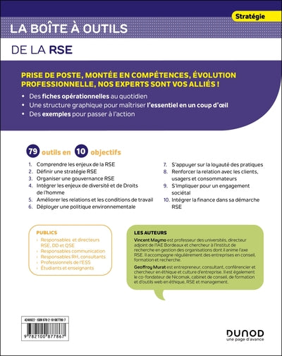 La boîte à outils de la RSE - 3e éd.