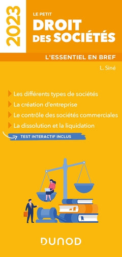 Le petit Droit des sociétés 2023