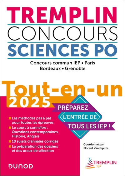 Tremplin Concours Sciences Po Tout-en-un 2025
