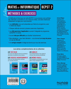 Maths et informatique Méthodes et exercices BCPST 2 - 6e éd.