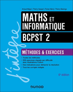 Maths et informatique Méthodes et exercices BCPST 2 - 6e éd.