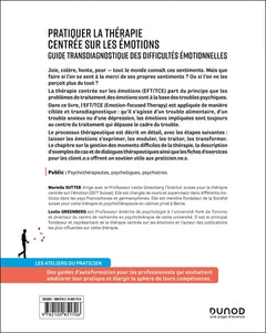 Pratiquer la thérapie centrée sur les émotions (TCE/EFT : Emotion-focused Therapy)