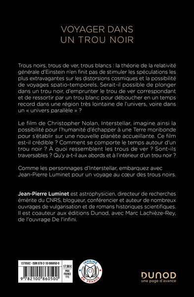 Voyager dans un trou noir