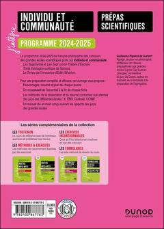 Individu et communauté - Tout-en-fiches - Prépas scientifiques Français-philosophie - 2024-2025