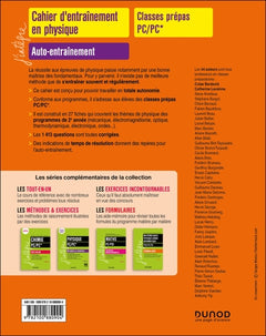 Cahier d'entraînement en physique PC