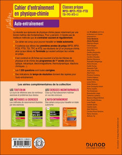 Cahier d'entrainement en physique-chimie Prépas 1re année