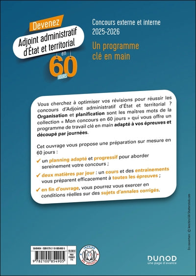 Devenez Adjoint administratif d'État et territorial en 60 jours