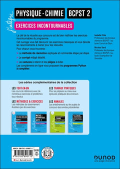 Physique-Chimie - Exercices incontournables BCPST 2 - 4e éd.