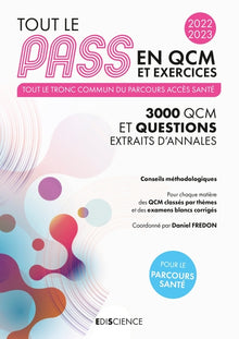 Tout le PASS en QCM et exercices 2023-2024: Tronc commun