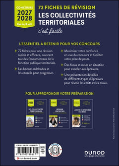 Les Collectivités territoriales, c'est facile - Catégories A et B - 2027-2028