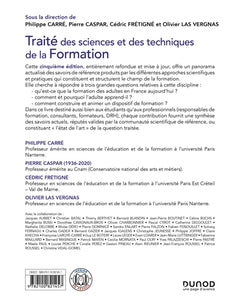 Traité des sciences et des techniques de la Formation - 5e éd.