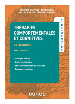 Aide-mémoire - Thérapies comportementales et cognitives -  4e éd.