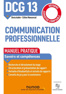 DCG 13 - Communication professionnelle - Manuel pratique