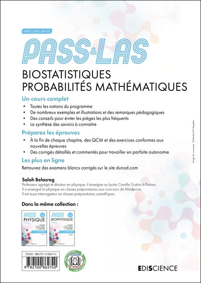 PASS & LAS Biostatistiques Probabilités Mathématiques