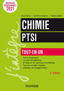 Chimie PTSI - Tout-en-un - 2e éd.