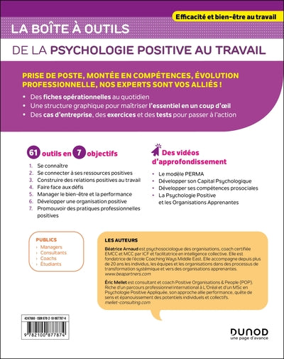 La boîte à outils de la psychologie positive au travail