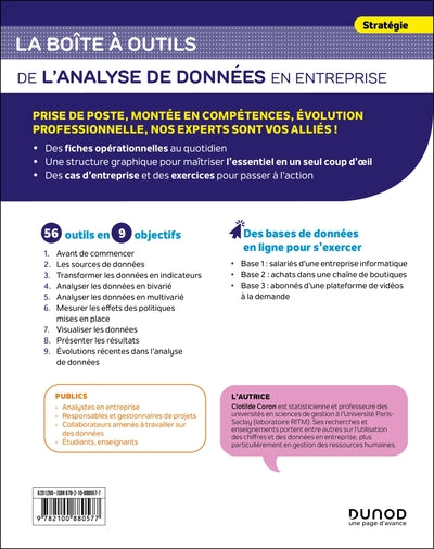 La Boîte à outils de l'Analyse de données en entreprise