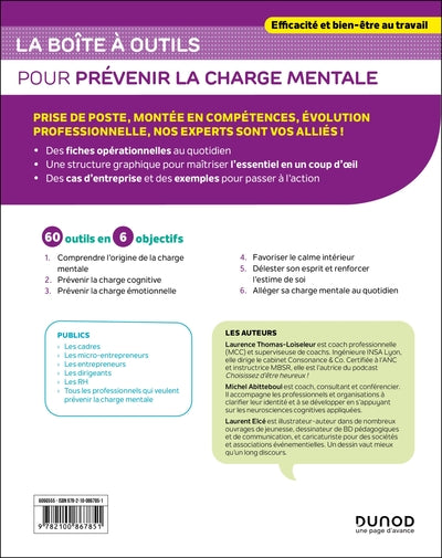 La boîte à outils pour prévenir la charge mentale
