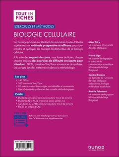 Exercices et méthodes de biologie cellulaire