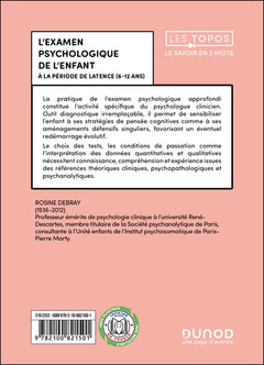 L'examen psychologique de l'enfant