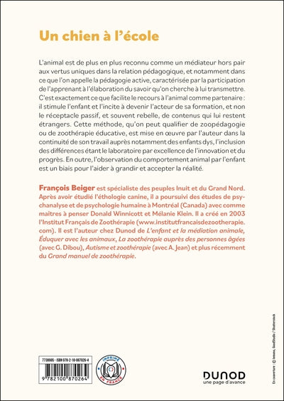 Un chien à l'école