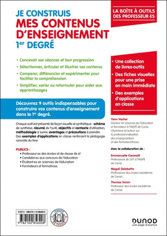 Je construis mes contenus d'enseignement 1er degré